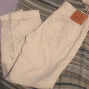 Off white Levi pants